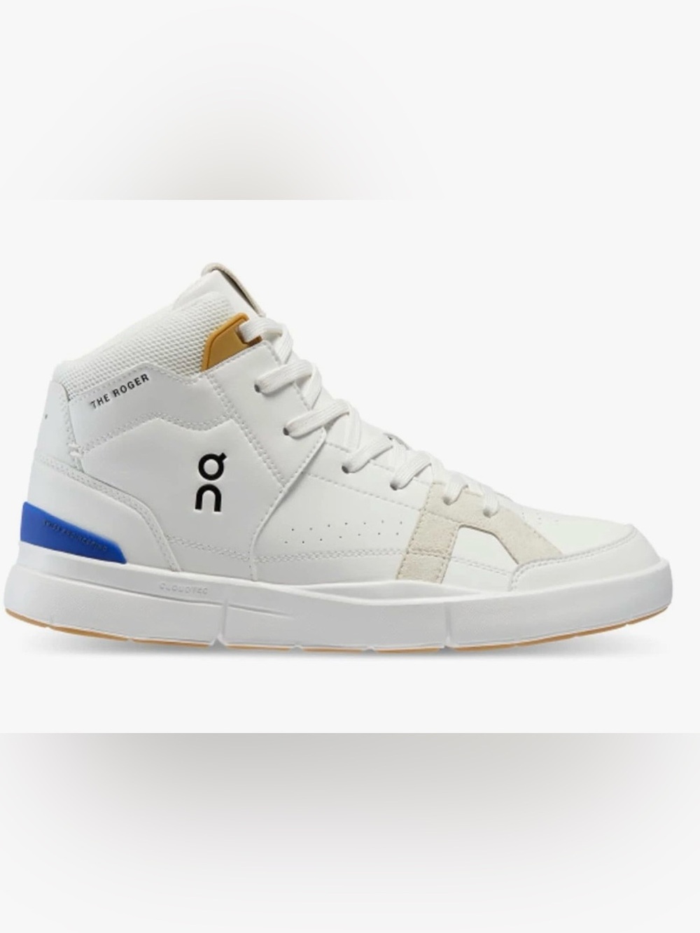 ON The Roger Clubhouse Mid x Federer 'White Indigo'